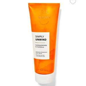 Bath & Body Works Aroma Simply Unwind Sandalwood Ultimate Hydration Body Cream